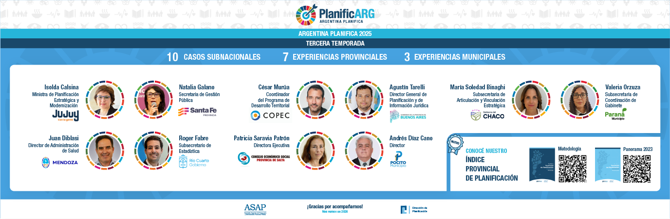 Argentina Planifica 2025: balance de nuestros paneles